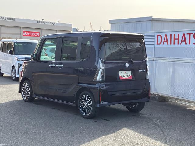 タントカスタムＲＳインタークーラーターボエンジン　純正７型ワイドエントリーナビ　バックカメラ　前後ドライブレコーダー　純正ＥＴＣ　両側電動スライドドア　両席シートヒーター　電動パーキングブレーキ　４コーナーセンサー（東京都）の中古車