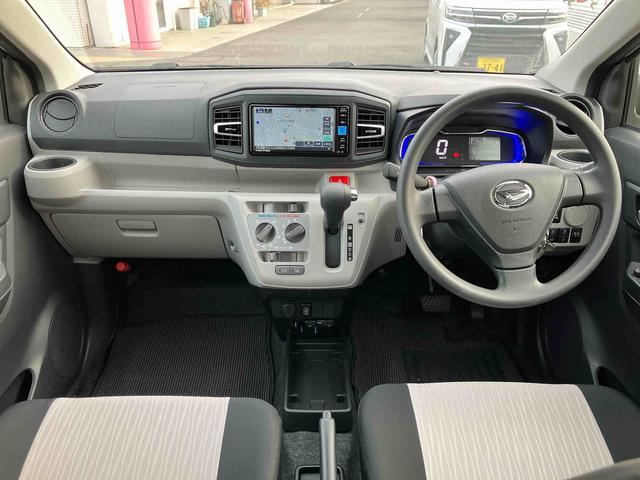 ミライースＸ　ＳＡIII保証　新車保証・まごころ保証　１年間・走行距離無制限付き　純正７型ワイドエントリーナビ　バックカメラ　前後ドライブレコーダー　ＥＴＣ　マルチリフレクターヘッドランプ　キーレスエントリー　ＵＳＢソケット（東京都）の中古車