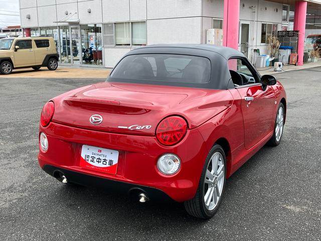 コペンセロ　純正ナビ　バックカメラ　ＥＴＣ車載器保証　まごころ保証　１年間・走行距離無制限付き　純正７インチナビ　ＥＴＣ車載器　バックカメラ　ＬＥＤヘッドランプ　シートヒーター　アルミホイール　キーフリーシステム　電動開閉ルーフ（東京都）の中古車