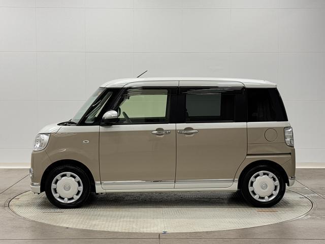 ムーヴキャンバスＧメイクアップＶＳ　ＳＡIII　ナビ　パノラマモニター保証　新車保証・まごころ保証　１年間・走行距離無制限付き　純正８型オールインワンナビ　パノラマモニター対応カメラ　前後ドライブレコーダー　ＥＴＣ　ウォームパック　両側電動スライドドア　　ＡＦＳ機能付き（東京都）の中古車