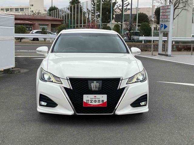 クラウンアスリートＳ−Ｔ１７インチアルミホイール　リモートスタートシステム　ＥＴＣ２．０　レーダークルーズコントロール　パドルシフト　純正オールインワンナビ　バックカメラ　前方ドライブレコーダー　走行モード機能装備（東京都）の中古車