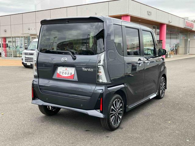 タントカスタムＲＳリミテッド　届け出済み未使用車保証　新車保証・まごころ保証　１年間・走行距離無制限付き（東京都）の中古車