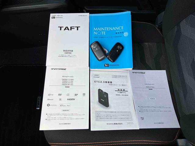 タフトＧターボまごころ保証　１年間・走行距離無制限　純正９型オールインワンナビ　パノラマモニター対応カメラ　純正ＥＴＣ２．０　前後ドライブレコーダー　両席シートヒーター　４コーナーセンサー　ＵＳＢソケット（東京都）の中古車