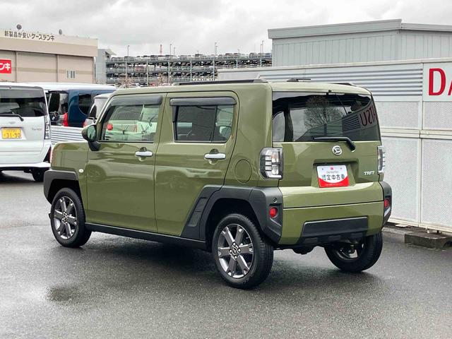 タフトGターボまごころ保証 1年間・走行距離無制限 車検整備2年付き 4輪駆動 純正7型ワイドエントリーナビ バックカメラ 純正ETC2.0 社外前方ドライブレコーダー 電動パーキングブレーキ 15インチタイヤ(東京都)の中古車