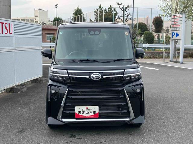 タントカスタムＲＳ　７インチナビ・パノラマカメラ備新車保証・まごころ保証　１年間・走行距離無制限インタークーラーターボエンジン　純正７型オールインワンナビ　パノラマモニター対応カメラ　両側電動スライドドア　両席シートヒーター　電動パーキングブレーキ（東京都）の中古車