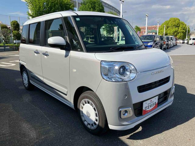 ムーヴキャンバスストライプスＧターボ保証　新車保証・まごころ保証　１年間・走行距離無制限付き（東京都）の中古車