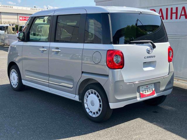 ムーヴキャンバスストライプスＧターボ保証　新車保証・まごころ保証　１年間・走行距離無制限付き（東京都）の中古車