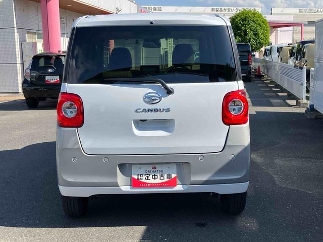 ムーヴキャンバスストライプスＧターボ保証　新車保証・まごころ保証　１年間・走行距離無制限付き（東京都）の中古車