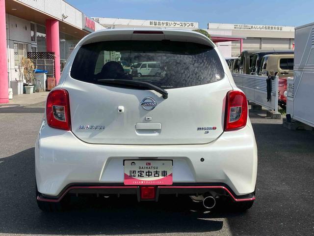 マーチニスモ　Ｓ保証　新車保証・まごころ保証　１年間・走行距離無制限付き（東京都）の中古車