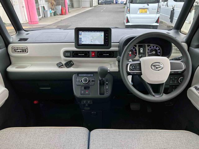 ムーヴキャンバスストライプスＧ　７インチ純正ナビゲーション搭載！！保証　新車保証・まごころ保証　１年間・走行距離無制限付き・７インチナビ・バックカメラ・ドラレコ・ＥＴＣ装備・ＬＥＤヘッドライト装備・シートヒーター装備（東京都）の中古車