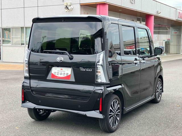 タントカスタムRS 7インチナビ・パノラマカメラ装備保証 新車保証・まごころ保証 1年間・走行距離無制限付き・7インチナビ・パノラマカメラ・LEDヘッドライト装備・シートヒーター装備(東京都)の中古車