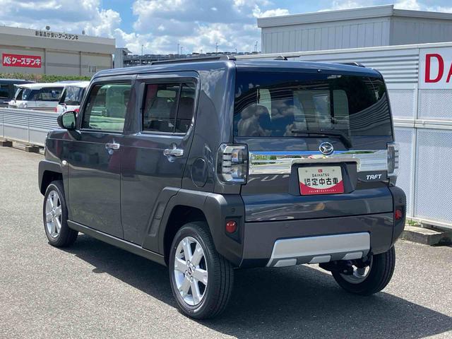 タフトＧ　クロムベンチャー保証　新車保証・まごころ保証　１年間・走行距離無制限付き・パノラマカメラ・ＬＥＤヘッドライト装備・ＬＥＤフォグ装備・シートヒーター装備（東京都）の中古車