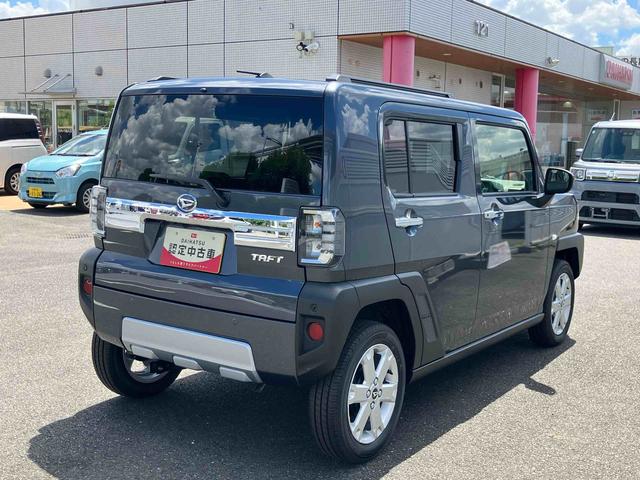 タフトＧ　クロムベンチャー保証　新車保証・まごころ保証　１年間・走行距離無制限付き・パノラマカメラ・ＬＥＤヘッドライト装備・ＬＥＤフォグ装備・シートヒーター装備（東京都）の中古車