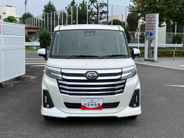 トールカスタムＧ　９インチディスプレイオーディオ　パノラマモニター保証　新車保証・まごころ保証　１年間・走行距離無制限付き・９インチディスプレイオーディオ装備・パノラマカメラ装備・ＬＥＤヘッドライト装備（東京都）の中古車