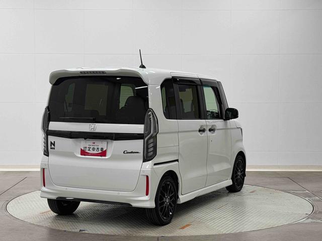 Ｎ−ＢＯＸカスタム 中古車 Ｌターボ　ナビ・バックカメラ・ＥＴＣ・ドラレコ装備保証　新車保証・まごころ保証　１年間・走行距離無制限付き・ナビ・バックカメラ・ＥＴＣ・ドライブレコーダー装備・両ドア電動スライドドア