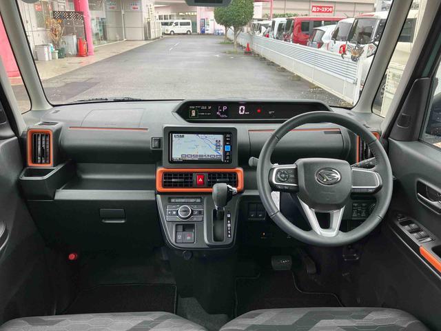 タント 中古車 ファンクロスターボ　７インチナビ装備保証　新車保証・まごころ保証　１年間・走行距離無制限付き・７インチナビ・バックカメラ・ドラレコ・ＥＴＣ装備・ＬＥＤヘッドライト装備