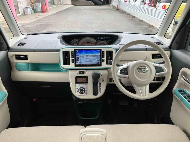 ムーヴキャンバス 中古車 ＧホワイトアクセントＶＳ　ＳＡＩＩＩ保証　まごころ保証　１年間・走行距離無制限付き・８インチナビ・パノラマカメラ・ドラレコ・ＥＴＣ装備・ＬＥＤヘッドライト装備