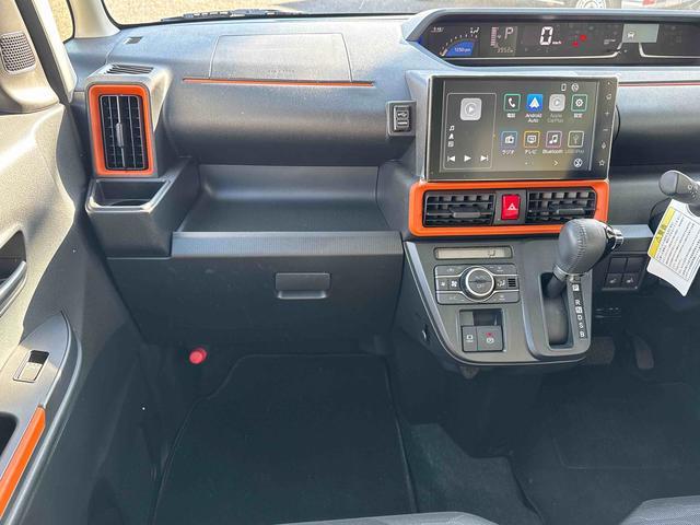 タントファンクロスターボ ディスプレイオーディオ・自動駐車パノラマモニタ 電格ミラー LEDランプ シートヒータ Pソナー 衝突軽減ブレーキ USB スマートキ 禁煙 i−stop 車線逸脱警報 1オーナー 盗難警報装置 オートライト アルミ TV ターボ(埼玉県)の中古車