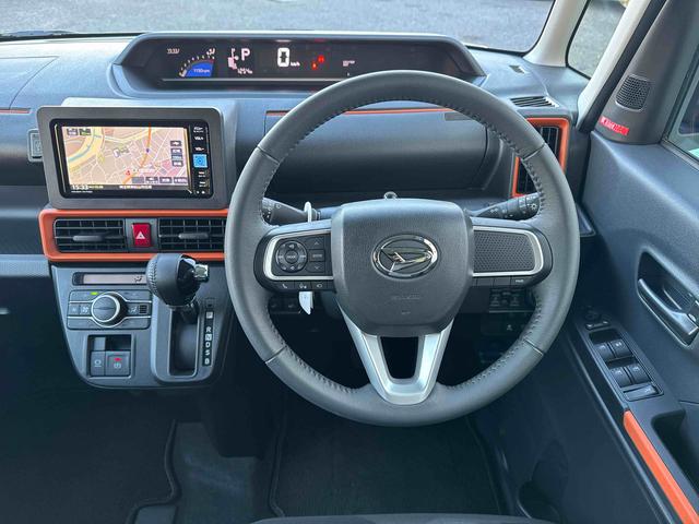 タントファンクロスターボ ナビTV アルミ キーフリースマートキ 禁煙 1オーナー ナビTV アルミ キーフリー ターボ ABS エアバッグ 記録簿(埼玉県)の中古車