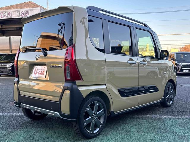 タントファンクロスターボ ナビTV アルミ キーフリースマートキ 禁煙 1オーナー ナビTV アルミ キーフリー ターボ ABS エアバッグ 記録簿(埼玉県)の中古車