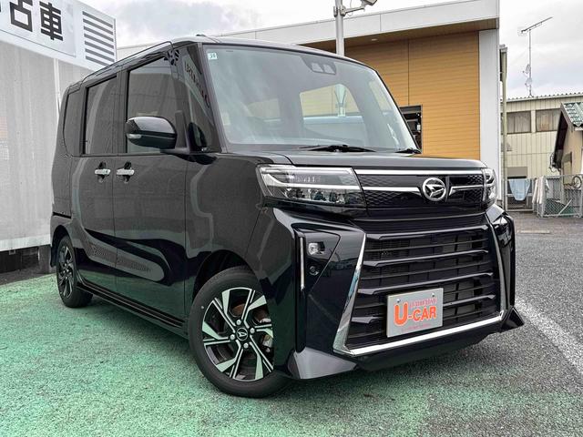 タントカスタムＸ　両側電動スライドドア・シートヒーター１オーナ　禁煙　キ−フリ−　スマートキー　ＡＢＳ　アルミホイール　エアバック付き（埼玉県）の中古車