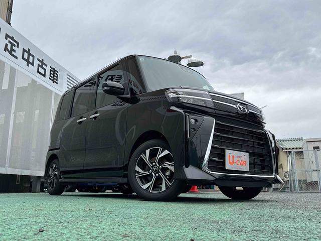 タントカスタムＸ　両側電動スライドドア・シートヒーター１オーナ　禁煙　キ−フリ−　スマートキー　ＡＢＳ　アルミホイール　エアバック付き（埼玉県）の中古車