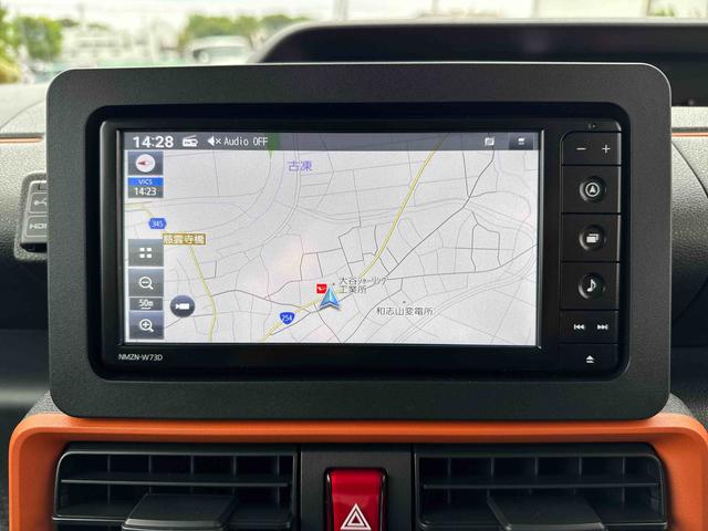 タントファンクロスターボ・純正ナビ・ドラレコ・当社デモカーアップナビＴＶ　スマートキ−　禁煙　１オーナー　キーフリーシステム　ターボ車　アルミホイール　エアバッグ　ＡＢＳ（埼玉県）の中古車