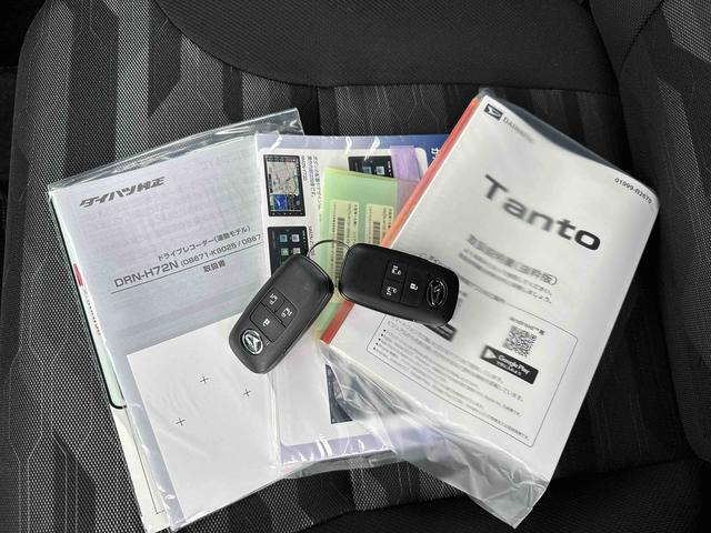タントファンクロスターボ・純正ナビ・ドラレコ・当社デモカーアップナビＴＶ　スマートキ−　禁煙　１オーナー　キーフリーシステム　ターボ車　アルミホイール　エアバッグ　ＡＢＳ（埼玉県）の中古車