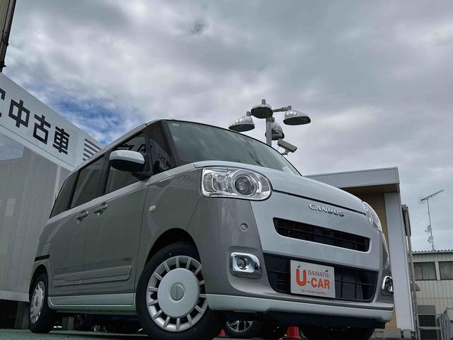 ムーヴキャンバスストライプスＧターボ・ＬＥＤヘッドライト・シートヒーター禁煙　１オーナー　スマートキー　キーフリーシステム　ＡＢＳ　エアバッグ　ターボモデル（埼玉県）の中古車