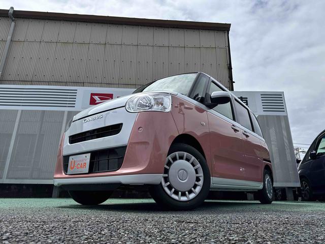 ムーヴキャンバスナビ付・キーフリー・電動スライドドア・当社デモカー禁煙 1オーナー インテリキー キーフリー エアバック ABS(埼玉県)の中古車