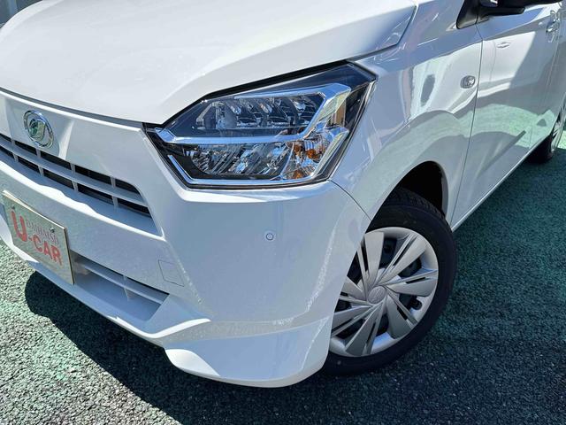 ミライース 中古車 Ｘ　ＳＡＩＩＩ　走行キロ１６１８ｋｍ・ＬＥＤヘッドランプ禁煙　１オーナー　キーレス　運転席エアバッグ　ＡＢＳ