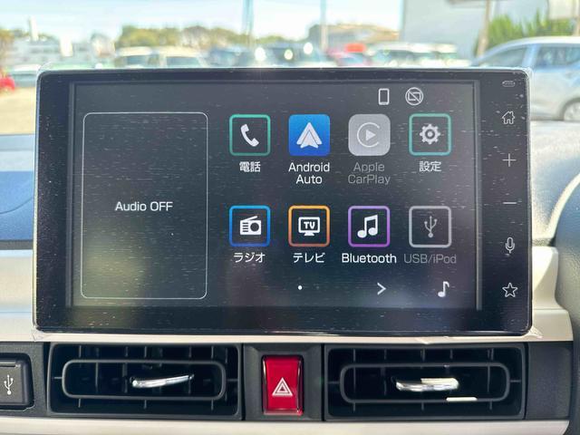 ムーヴキャンバスストライプスGターボ ディスプレーオーディオ1オーナー TV キーフリー タ−ボ 禁煙 スマートキー ABS エアバッグ(埼玉県)の中古車