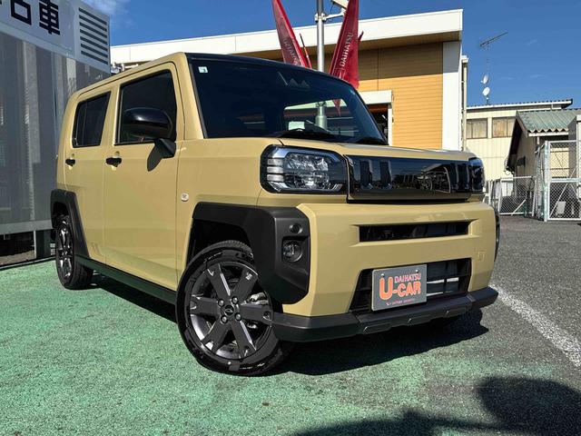 タフトGターボ ダーククロムベンチャーLEDヘッドランプキーフリーキーフリーシステム スマキー アルミホイール 4WD ワンオーナー エアバッグ ABS 禁煙車 ターボ車(埼玉県)の中古車