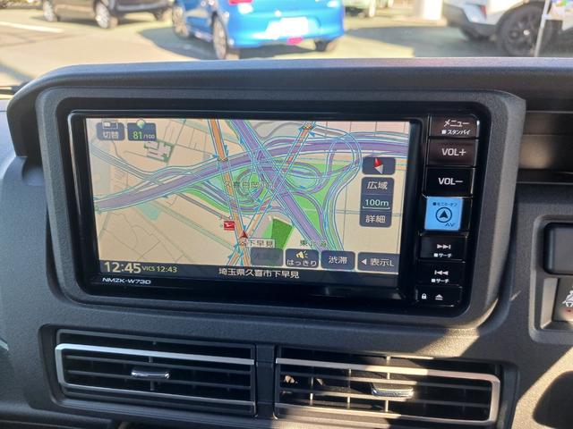 アトレーＲＳ　純正フルセグナビ　バックカメラ　両側電動スライドドア走行距離１２６２キロ　新車保証継承対応　スマートキー　クルーズコントロール　ＬＥＤヘッドライト　プッシュスタートエンジン　オートエアコン　オートライト　衝突回避支援システム　オーバーヘッドシェルフ（埼玉県）の中古車