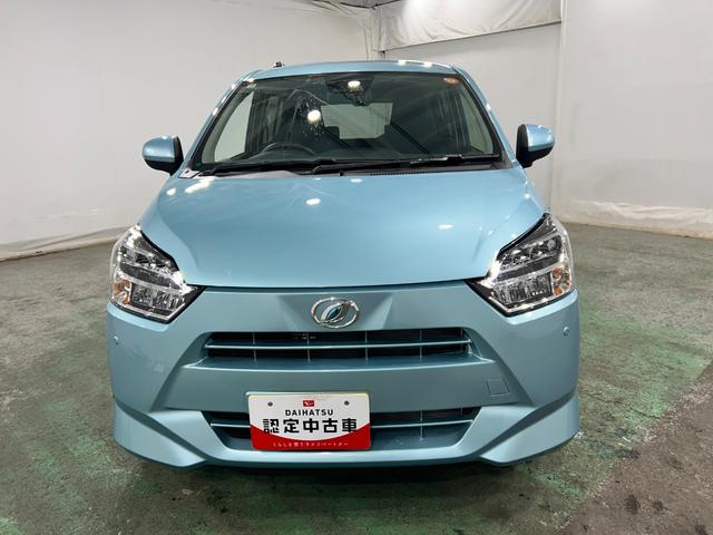 ミライースＸ　ＳＡIII　走行１１６１キロ／ＬＥＤヘッドライト一年保証・走行距離無制限　走行１１６１キロ　助手席エアバック　オートライト　オートマチックハイビーム　クリアランスソナー　アイドリングストップ（埼玉県）の中古車