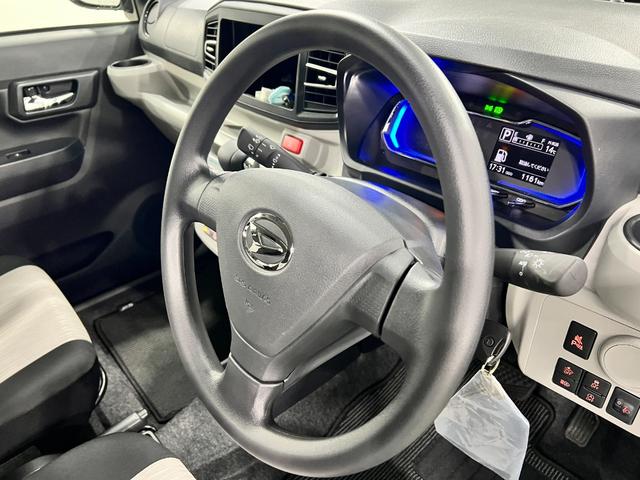 ミライースＸ　ＳＡIII　走行１１６１キロ／ＬＥＤヘッドライト一年保証・走行距離無制限　走行１１６１キロ　助手席エアバック　オートライト　オートマチックハイビーム　クリアランスソナー　アイドリングストップ（埼玉県）の中古車