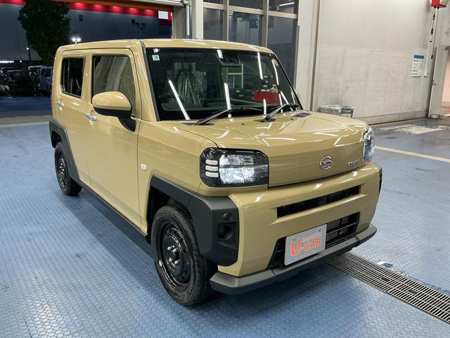 タフトＸターボｅｃｏＩＤＬＥ非装着車　走行６３９キロ／９インチＤＡ（埼玉県）の中古車