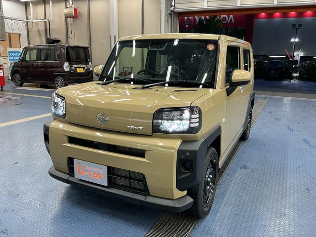 タフトＸターボｅｃｏＩＤＬＥ非装着車　走行６３９キロ／９インチＤＡ（埼玉県）の中古車