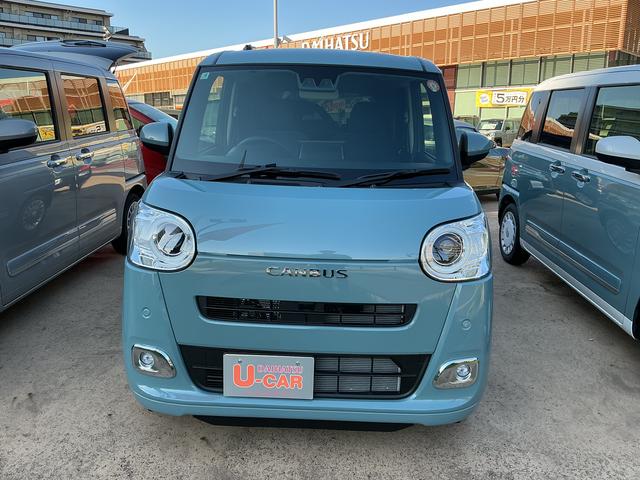 ムーヴキャンバスセオリーＧターボ　走行９６０キロ／ディスプレイオーディオ（埼玉県）の中古車