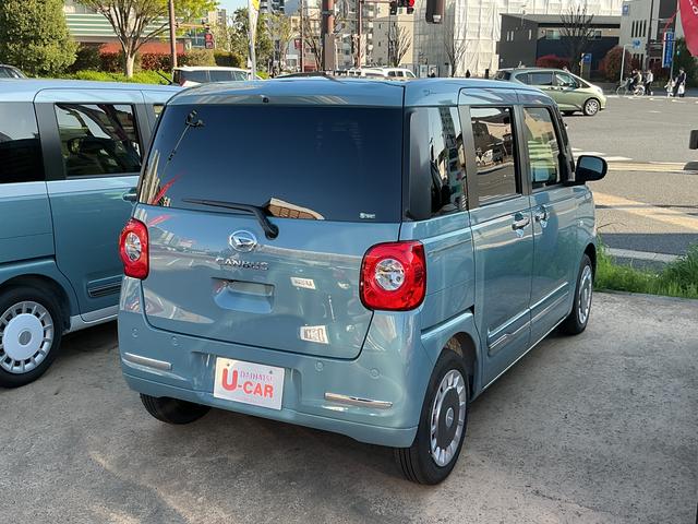 ムーヴキャンバスセオリーＧターボ　走行９６０キロ／ディスプレイオーディオ（埼玉県）の中古車