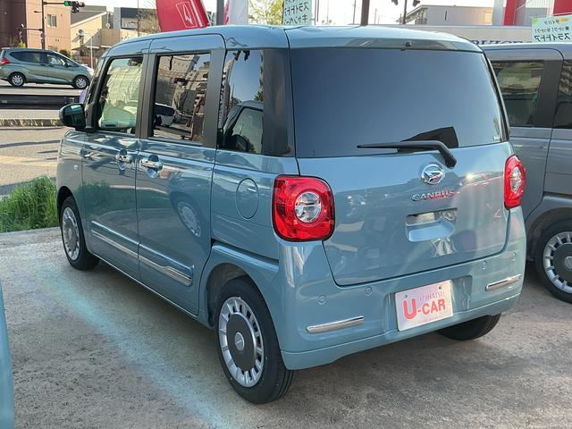 ムーヴキャンバスセオリーＧターボ　走行９６０キロ／ディスプレイオーディオ（埼玉県）の中古車