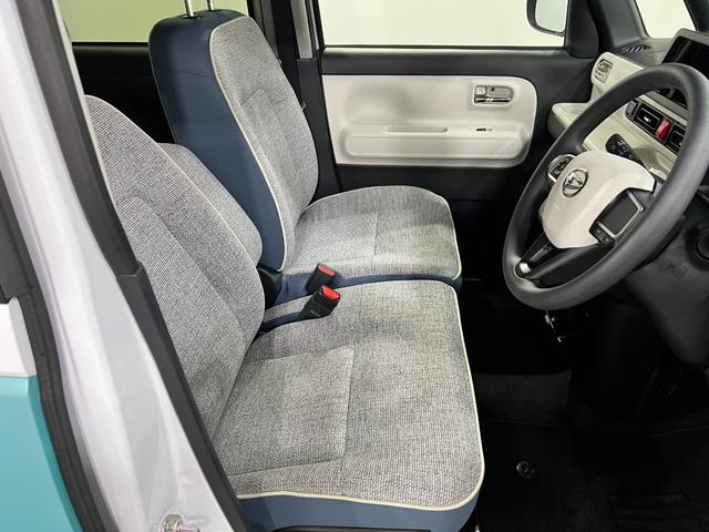 ムーヴキャンバスストライプスＧ　走行２６８２キロ／クリアランスソナー一年保証・走行距離無制限　走行２６８２キロ　サイドエアバック　クリアランスソナー　オートマチックハイビーム　オートライト　ＬＥＤヘッドライト　ベンチシート　シートヒーター　両側電動スライドドア（埼玉県）の中古車