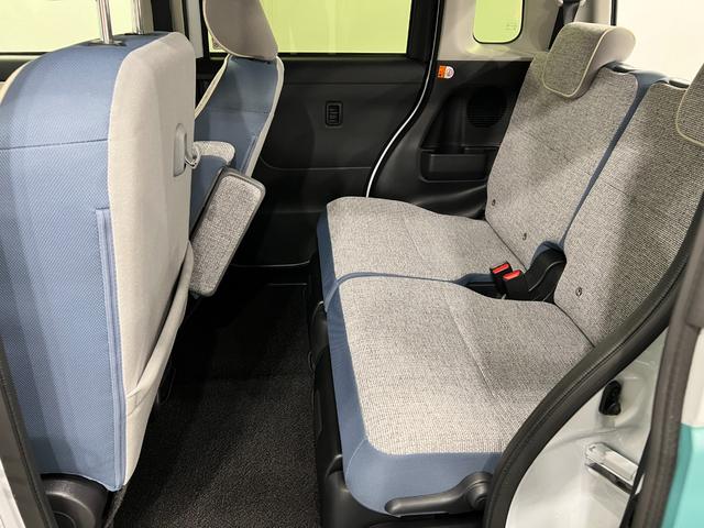 ムーヴキャンバスストライプスＧ　走行２６８２キロ／クリアランスソナー一年保証・走行距離無制限　走行２６８２キロ　サイドエアバック　クリアランスソナー　オートマチックハイビーム　オートライト　ＬＥＤヘッドライト　ベンチシート　シートヒーター　両側電動スライドドア（埼玉県）の中古車