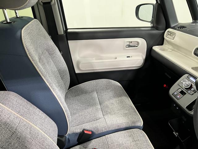 ムーヴキャンバスストライプスＧ　走行２６８２キロ／クリアランスソナー一年保証・走行距離無制限　走行２６８２キロ　サイドエアバック　クリアランスソナー　オートマチックハイビーム　オートライト　ＬＥＤヘッドライト　ベンチシート　シートヒーター　両側電動スライドドア（埼玉県）の中古車