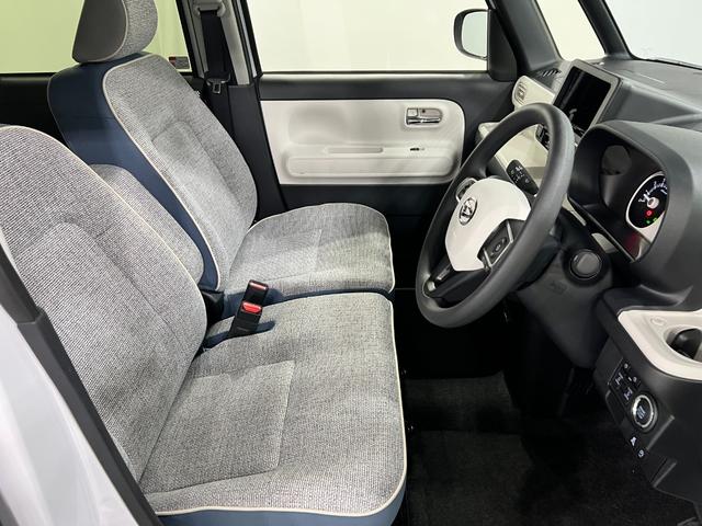 ムーヴキャンバスストライプスＧターボ　走行１５１３キロ／ＬＥＤヘッドライト一年保証・走行距離無制限　走行１５１３キロ　サイドエアバック　クリアランスソナー　オートマチックハイビーム　オートライト　ＬＥＤヘッドライト　ベンチシート　シートヒーター　両側電動スライドドア（埼玉県）の中古車