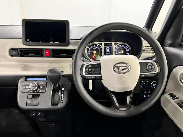 ムーヴキャンバスストライプスＧターボ　走行１５１３キロ／ＬＥＤヘッドライト一年保証・走行距離無制限　走行１５１３キロ　サイドエアバック　クリアランスソナー　オートマチックハイビーム　オートライト　ＬＥＤヘッドライト　ベンチシート　シートヒーター　両側電動スライドドア（埼玉県）の中古車