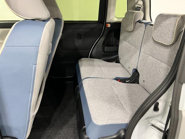 ムーヴキャンバスストライプスＧターボ　走行１５１３キロ／ＬＥＤヘッドライト一年保証・走行距離無制限　走行１５１３キロ　サイドエアバック　クリアランスソナー　オートマチックハイビーム　オートライト　ＬＥＤヘッドライト　ベンチシート　シートヒーター　両側電動スライドドア（埼玉県）の中古車