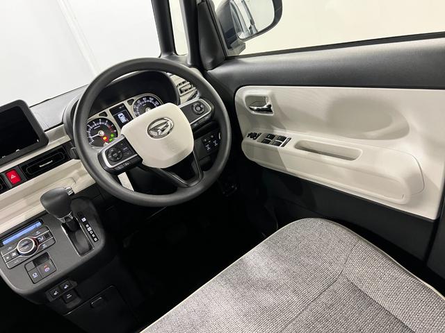 ムーヴキャンバスストライプスＧターボ　走行１５１３キロ／ＬＥＤヘッドライト一年保証・走行距離無制限　走行１５１３キロ　サイドエアバック　クリアランスソナー　オートマチックハイビーム　オートライト　ＬＥＤヘッドライト　ベンチシート　シートヒーター　両側電動スライドドア（埼玉県）の中古車