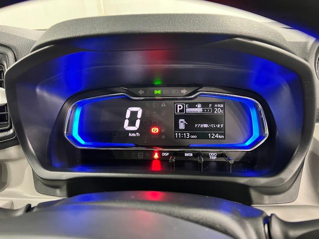 ミライースＸ　ＳＡIII　走行１２４キロ／ＬＥＤヘッドライト一年保証・走行距離無制限　走行１２４キロ　助手席エアバック　オートライト　オートマチックハイビーム　クリアランスソナー　アイドリングストップ（埼玉県）の中古車