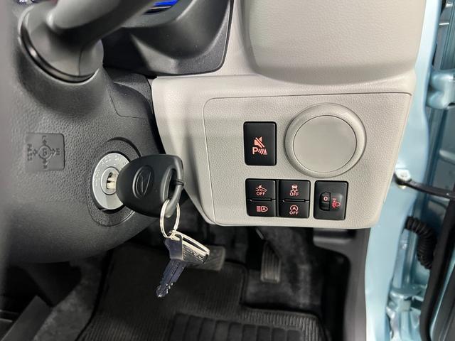 ミライースＸ　ＳＡIII　走行１２４キロ／ＬＥＤヘッドライト一年保証・走行距離無制限　走行１２４キロ　助手席エアバック　オートライト　オートマチックハイビーム　クリアランスソナー　アイドリングストップ（埼玉県）の中古車